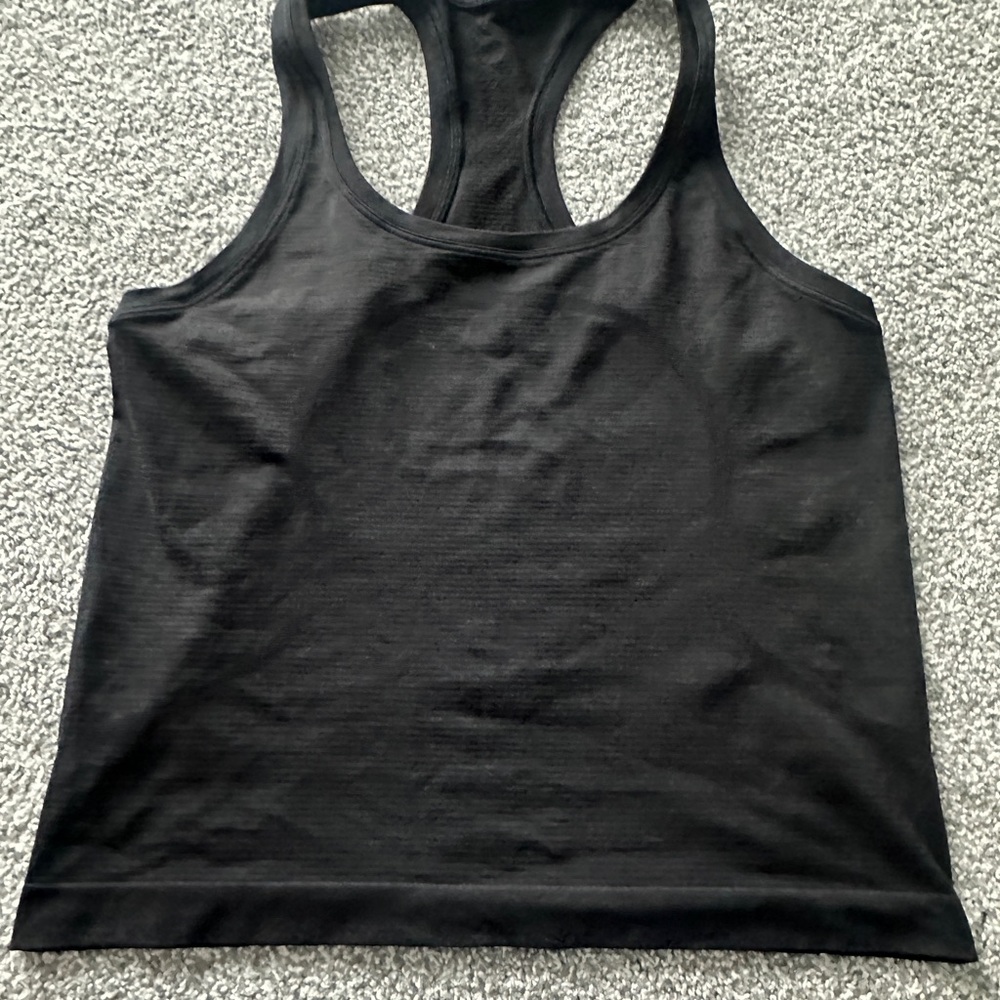 lululemon athletica Black Tank Top